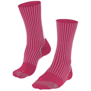 Falke BC Impulse Striped Socks - Rose Pink