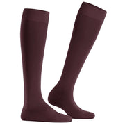 Falke Climawool Knee High Socks - Burgundy