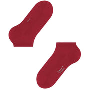 Falke Climawool Sneaker Socks - Scarlet Red