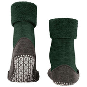 Falke Cosyshoe Slipper Socks - Green Mel