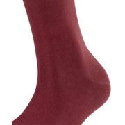 Falke Cotton Touch Knee High Socks - Burgundy