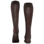 Falke Cotton Touch Knee High Socks - Dark Brown