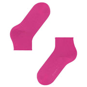 Falke Cotton Touch Short Socks - Berry Red