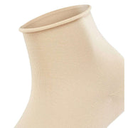 Falke Cotton Touch Short Socks - Cream