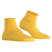 Falke Cotton Touch Short Socks - Mustard Yellow