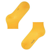 Falke Cotton Touch Short Socks - Mustard Yellow