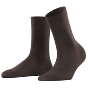 Falke Cotton Touch Socks - Dark Brown