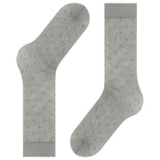 Falke Dot 15 Denier Knee High Socks - Lunar Grey