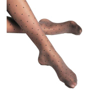 Falke Dot Vitalize 20 Denier Tights - Black