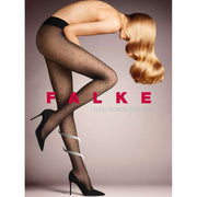 Falke Dot Vitalize 20 Denier Tights - Black