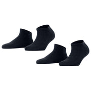 Falke Happy 2-Pack Sneaker Socks - Navy