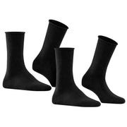 Falke Happy 2-Pack Socks - Black