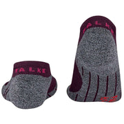 Falke RU3 Comfort No Show Socks - Dark Mauve