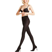 Falke Seidenglatt 40 Den Tights - Black