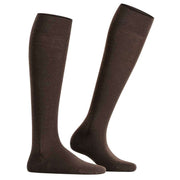 Falke Sensitive Berlin Knee High Socks - Dark Brown