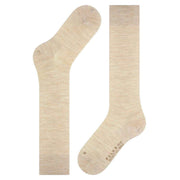 Falke Sensitive Berlin Knee High Socks - Linen Mel Cream