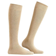 Falke Sensitive London Knee High Socks - Sand Mel Beige