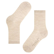 Falke Softmerino Socks - Linen Mel Beige