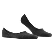 Falke Step Medium Cut No Show Socks - Black