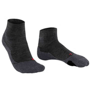 Falke TK2 Explore Short Socks - Asphalt Mel Grey