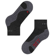 Falke TK2 Explore Short Socks - Asphalt Mel Grey