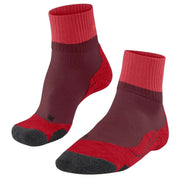 Falke TK2 Explore Short Socks - Merlot Red