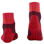 Falke TK2 Explore Short Socks - Merlot Red