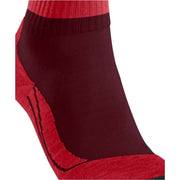 Falke TK2 Explore Short Socks - Merlot Red