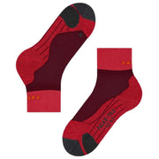 Falke TK2 Explore Short Socks - Merlot Red