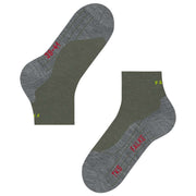 Falke TK5 Wander Short Socks - Herb Green