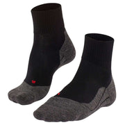 Falke TK5 Wander Wool Short Socks - Black Mix