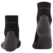 Falke TK5 Wander Wool Short Socks - Black Mix