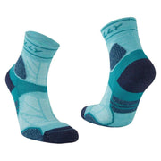 Hilly Trail Anklet Max Socks - Peppermint/Teal