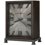 Howard Miller Reid Mantel Clock - Dark Brown/Grey