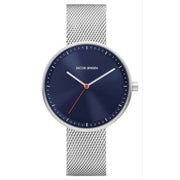 Jacob Jensen Strata Series Watch - Silver/Blue