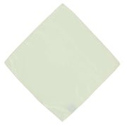 Michelsons of London Plain Polyester Pocket Square and Tie Set - Ivory