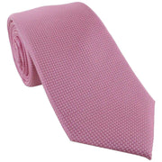 Michelsons of London Plain Silk Tie - Pink