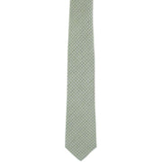 Michelsons of London Simple Diamond Silk Tie - Brown