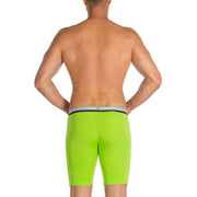 Obviously PrimeMan AnatoMAX Boxer Brief 9inch Leg - Lime Green