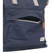 Roka Bantry B Medium Sustainable Nylon Backpack - Midnight Navy