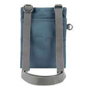 Roka Chelsea Sustainable Nylon Pocket Sling Bag - Airforce Blue