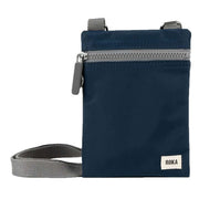 Roka Chelsea Sustainable Nylon Pocket Sling Bag - Midnight Navy