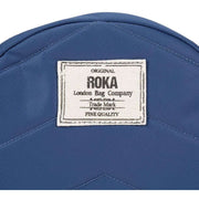 Roka Paddington B Small Sustainable Nylon Crossbody Bag - Burnt Blue