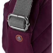 Roka Paddington B Small Sustainable Nylon Crossbody Bag - Plum Purple