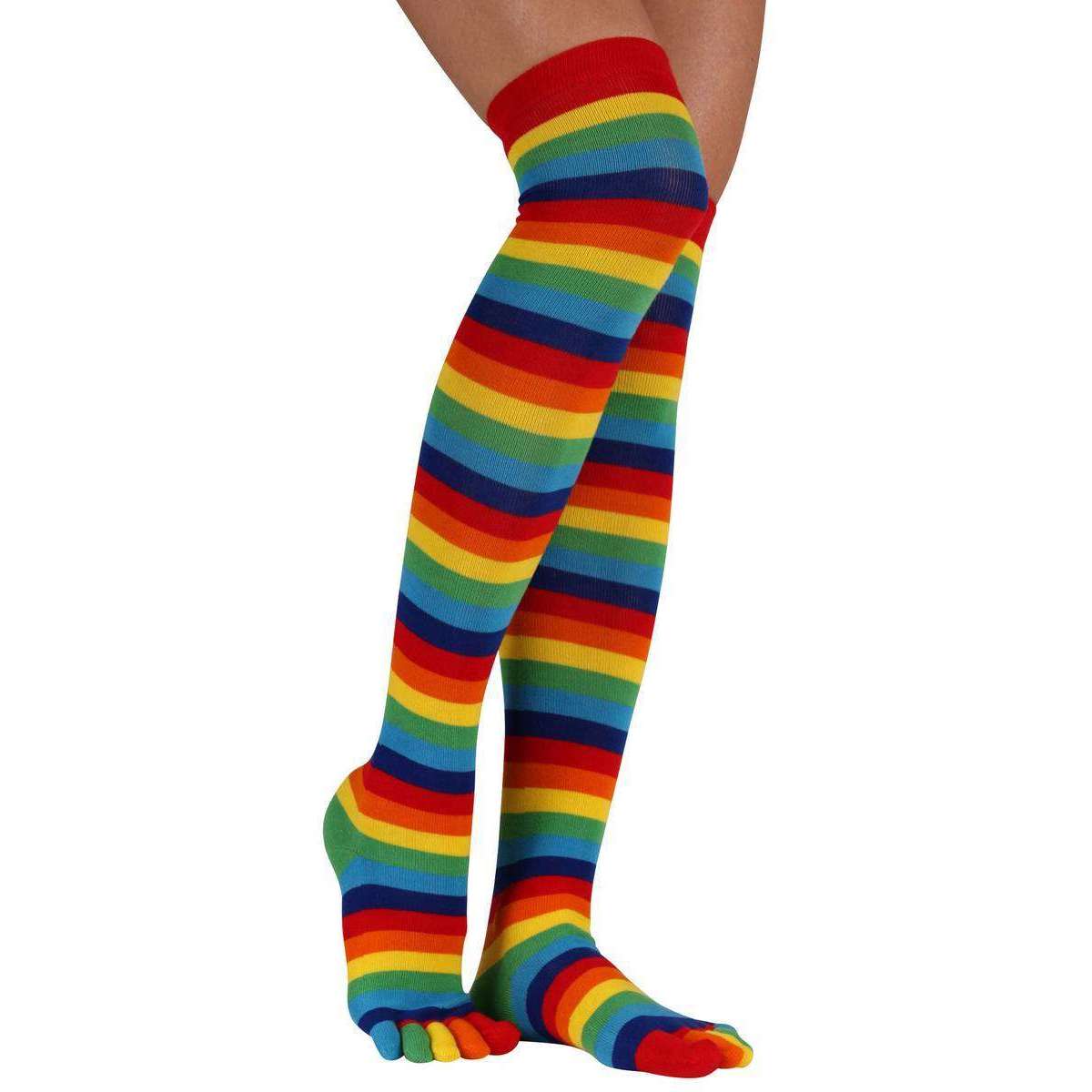 Rainbow TOETOE Esstential Knee High Stiped Toe Socks — KJ Beckett –  us.kjbeckett